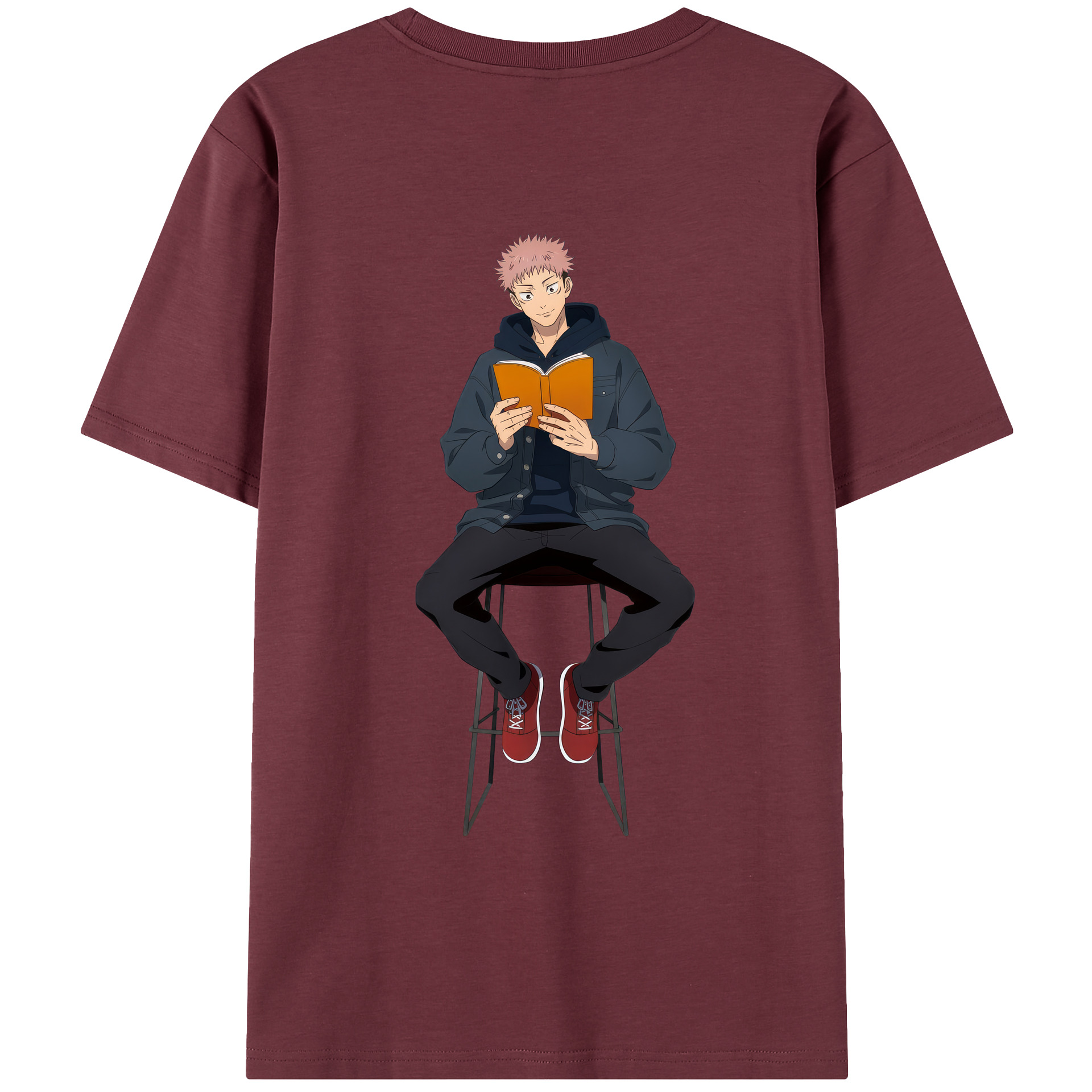 （画像用） 呪術廻戦 Jujutsu Kaisen 綿100％半袖Tシャツ（背面プリント）
